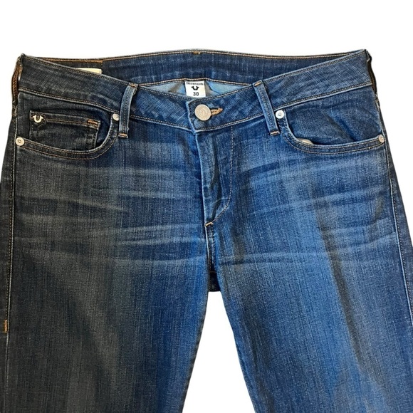 True Religion Boot Cut Mid Rise Flare Jeans Size 30 - Picture 7 of 12
